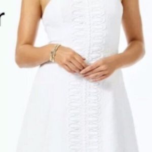 Lilly Pulitzer Perry Jacquard White Dress